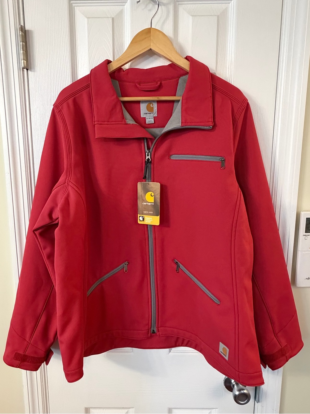 Carhartt Women’s Crowley Jacket XL Raspberry Red Rugged Flex NWT